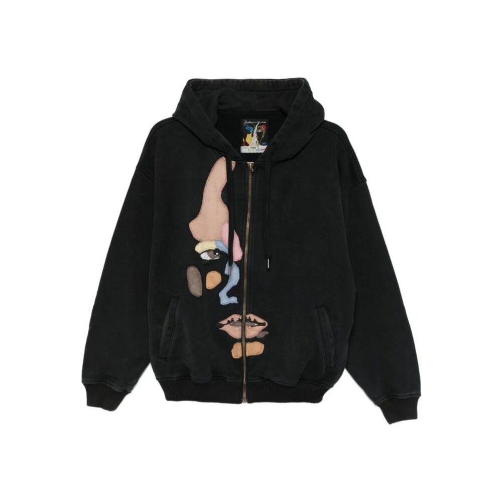 Kidsuper Black Sweaters & Knitwear - Hoodies Men